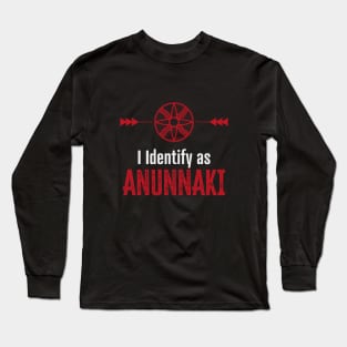 Identify Anunnaki (Dark) Long Sleeve T-Shirt